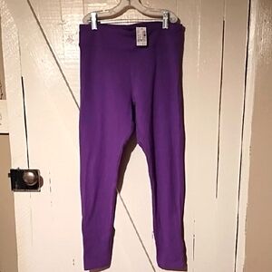 Place NWT Purple Kids Leggings Size XXL(16).